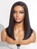 Peruca LUVME HAIR Light Yaki Straight Bob 35 cm de cabelo humano