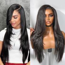 Peruca LUVME HAIR Parting Max Lace Yaki Straight 20 polegadas natural Peruca LUVME HAIR Parting Max Lace Yaki Straight 20 polegadas natural