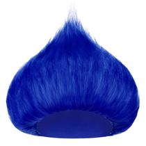 Peruca Magic Elf Hat Blue Fluffy para Halloween e Natal Peruca Magic Elf Hat Blue Fluffy para Halloween e Natal