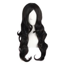 Peruca MapOfBeauty Charming Synthetic Fiber, cabelo longo e ondulado, 60 cm