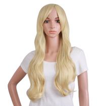 Peruca MapOfBeauty Long Curly Natural Fashion Blonde 50cm
