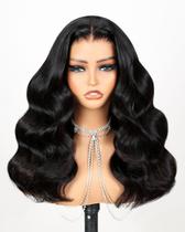 Peruca Megalook Hair Glueless Body Wave 6x6 HD Lace 20"