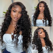 Peruca MEIMEI 13x6 Loose Wave HD Lace Front 100% cabelo humano