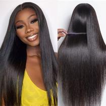 Peruca Mziio 13x6 Lace Front 100% Cabelo Humano 200% Densidade 50cm