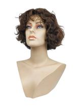 Peruca Netuno Cacheada - Cabelo Humano Natural Brasileiro