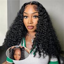 Peruca omswet Curly BOB 100% cabelo humano 200 densidade 45cm Peruca omswet Curly BOB 100% cabelo humano 200 densidade 45cm