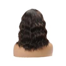 Peruca Ondulada Curta Fibra Orgânica 40cm + Wig Cap - Maya Hair