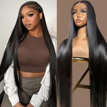 Peruca OWNROSE 32" frontal HD 13x6 de cabelo humano liso Peruca OWNROSE 32" frontal HD 13x6 de cabelo humano liso