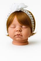Peruca Para Bebê Reborn Realista e Bonecas Cor Loira P