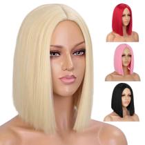 Peruca Premium Hair Curta Lisa Super Natural Corte Moderno