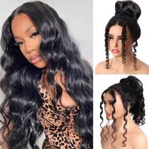 Peruca RASHINEE Hidden Strap 360 Lace Front Human Hair Body Wave