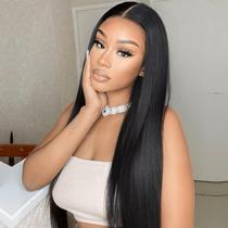 Peruca sem cola PISRY Wear and Go Human Hair 180% de densidade 71 cm