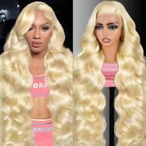 Peruca Shciyair Blonde Human Hair 613 Body Wave 60 cm com densidade de 200%