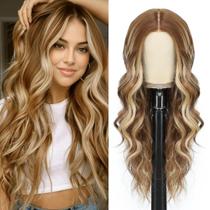 Peruca ShowCoco Long Brown a Ombre Blonde 66 cm sintética