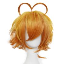 Peruca sintética à fantasia de festa Promised Neverland Emma Anime Peruca sintética à fantasia de festa Promised Neverland Emma Anime