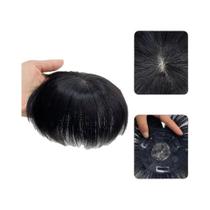 Peruca Sintética Grossa Masculina SUNYAGE Sistema De Substituição Capilar Para Calvície Peças