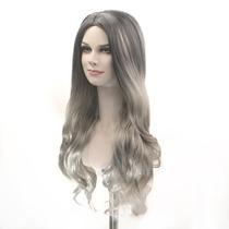 Peruca Sintetica Longa Mecha Prata Lady 2/0906 Peruca Sintetica Longa Mecha Prata Lady 2/0906