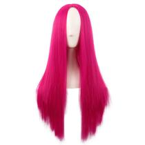Peruca sintética MapOfBeauty Long Straight 70cm Hot Pink