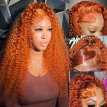 Peruca SOEZ Ginger Lace Front 100% cabelo humano brasileiro 18"