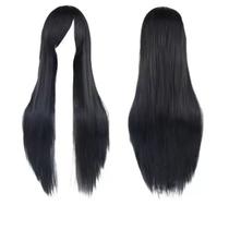 Peruca Super Longa Preto - 100 cm Peruca Super Longa Preto - 100 cm