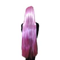 Peruca Super Longa Rosa Peruca Super Longa Rosa