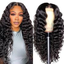 Peruca SupWig Deep Wave 13x4 HD Lace Front 100% cabelo humano 26"