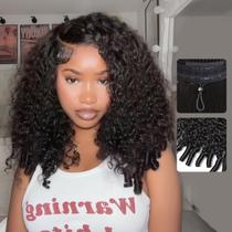 Peruca Tinashe Bob Cacheado Birmanês 20" Lace HD sem cola Peruca Tinashe Bob Cacheado Birmanês 20" Lace HD sem cola