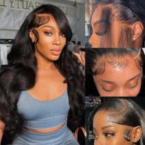 Peruca Tiwugi Body Wave 180% de densidade 13x4 HD Lace Front 56cm Peruca Tiwugi Body Wave 180% de densidade 13x4 HD Lace Front 56cm