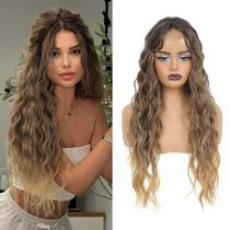 Peruca UDU Long Curly Hair Topper Clip-In para cabelos finos Peruca UDU Long Curly Hair Topper Clip-In para cabelos finos