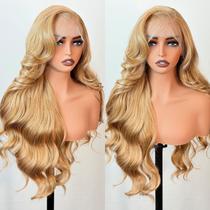 Peruca UGORGEOUS Malibu HD Lace Front de 26 polegadas Body Wave