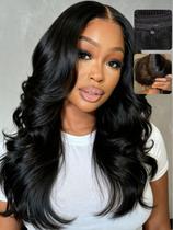 Peruca UNICE Lace Front 7x5 de Cabelo Humano Ondulado 18" Peruca UNICE Lace Front 7x5 de Cabelo Humano Ondulado 18"