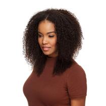 Peruca UPart Cabelo Natural Cacheado 50cm Textura Coily De Benguela Castanho Escuro Peruca UPart Cabelo Natural Cacheado 50cm Textura Coily De Benguela Castanho Escuro