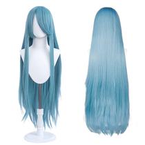 Peruca UTIEHD 100cm de comprimento Teal Anime Cosplay Peruca UTIEHD 100cm de comprimento Teal Anime Cosplay