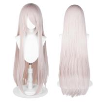 Peruca UTIEHD 100cm Rosa Pastel Claro Anime Cosplay Peruca UTIEHD 100cm Rosa Pastel Claro Anime Cosplay