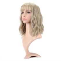 Peruca VCKOVCKO Natural Blonde Sintética Encaracolada Ondulada para Mulheres Peruca VCKOVCKO Natural Blonde Sintética Encaracolada Ondulada para Mulheres