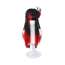 Peruca Verde Chique E Assustadora Com Franja, Cabelo Sintético Resistente Ao Calor Para Halloween E Peruca Verde Chique E Assustadora Com Franja, Cabelo Sintético Resistente Ao Calor Para Halloween E