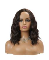 Peruca Wig 100% Bio Orgânica Habitual Curta 40cm Castanho