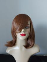 Peruca, wig, azul, rosa, cinza, azul claro, loira claríssima, curta,lisa, orgânica, franja