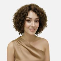 Peruca Wig Cabelo Humano Cacheado Luna Cor 4