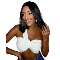 Peruca Wig Curta 100% Fibra Organica Idêntica Cabelo Humano