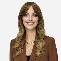 Peruca Wig Implantada Fibra Orgânica Shining MO02244 Peruca Wig Implantada Fibra Orgânica Shining MO02244