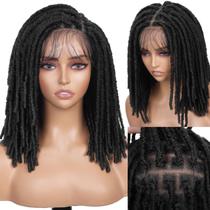 Peruca WIGNEE 14" Full Lace Faux Locs Trançada com Dreadlock