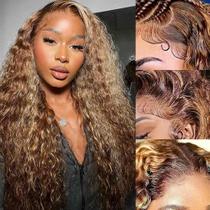 Peruca WPPIKK Highlight Lace Front 100% cabelo humano 26" Peruca WPPIKK Highlight Lace Front 100% cabelo humano 26"