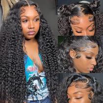 Peruca Zumuer Deep Wave 13x6 HD Lace Front 30" Cabelo humano Peruca Zumuer Deep Wave 13x6 HD Lace Front 30" Cabelo humano