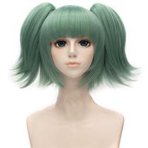 Perucas, assassinatos, salas de aula, cosplay de Halloween, verde claro