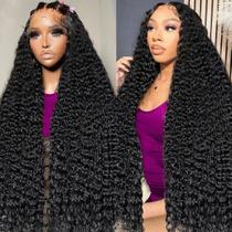 Perucas BJVT Deep Wave Lace Front 13x6 60 cm 200 Densidade