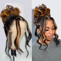 Perucas frontais de renda 360 BAIICS Human Hair Body Wave 18"