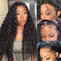 Perucas frontais de renda bangjazz 180% de densidade HD para cabelo humano Perucas frontais de renda bangjazz 180% de densidade HD para cabelo humano