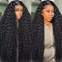 Perucas frontais de renda BJVT Deep Wave 200 Density Human Hair Perucas frontais de renda BJVT Deep Wave 200 Density Human Hair