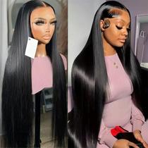 Perucas frontais de renda BungiOl Straight Human Hair 13x4 180% de densidade Perucas frontais de renda BungiOl Straight Human Hair 13x4 180% de densidade